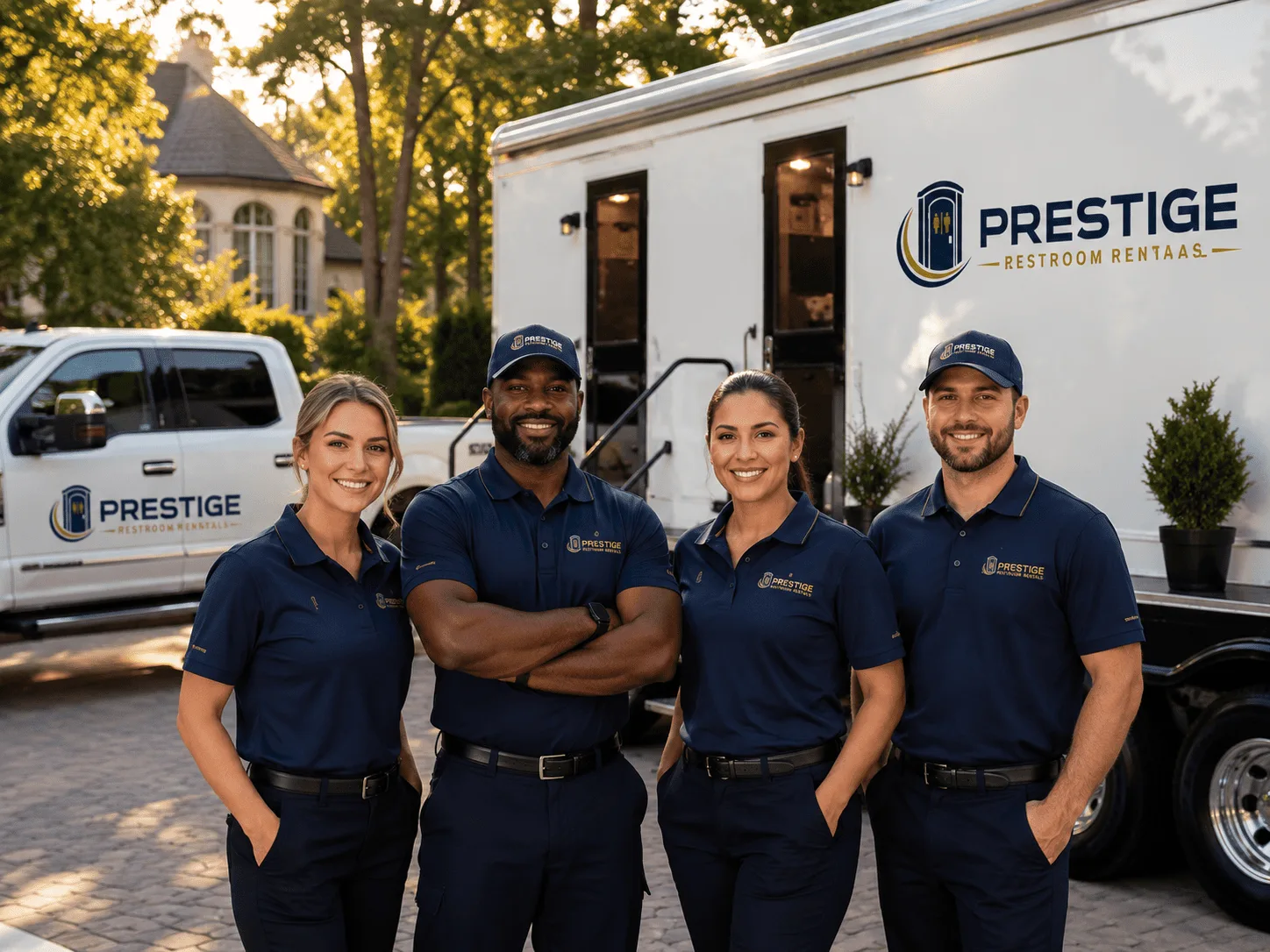 Trusted Luxury Portable Restrooms company in Belpre, OH